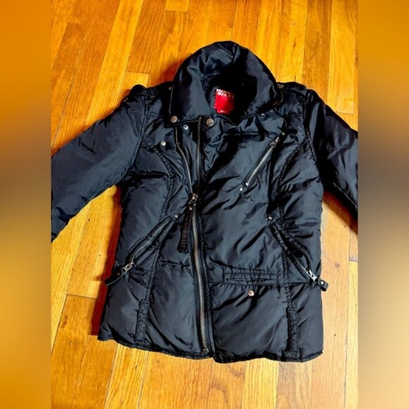 Vintage Miss Sixty black Bomber cut same as a perfecto - Picture 1 of 10